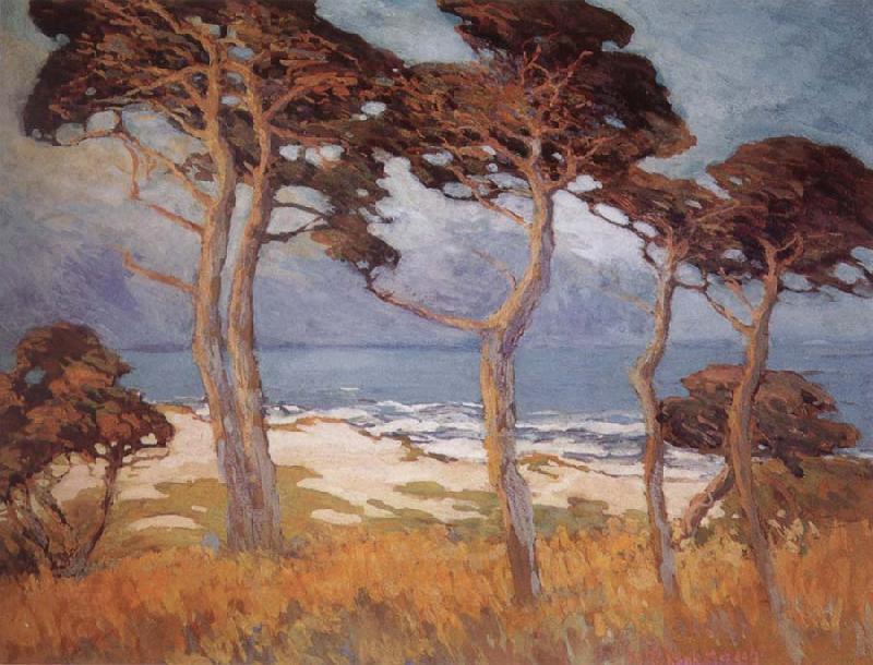 Marry DeNeale Morgan Cypress at Monterey China oil painting art